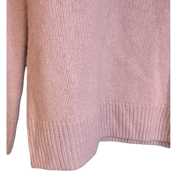 C by Booomingdale’s 2-Ply Cashmere Crewneck Sweater in Serenity Blue Size Large - Picture 8 of 11